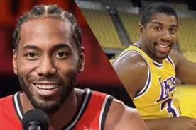 伦纳德评NBA历史最强阵容，控卫魔术师，小前詹皇，中锋无争议图片