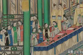 贾元春反对宝黛姻缘，省亲当晚不掩饰，修改两处题字只针对林黛玉图片