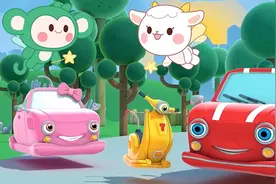 英语儿歌｜Flying Cars图片