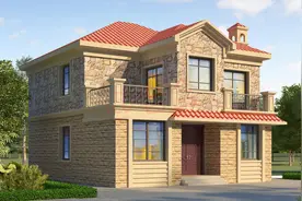 最新农村自建房二层别墅设计案例——河南涂大哥新建别墅实拍观赏图片
