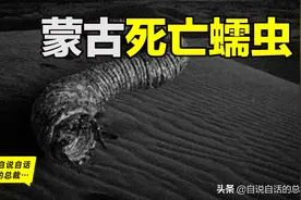 传说中的蒙古死亡蠕虫，找到它就能找到成吉思汗的宝藏图片