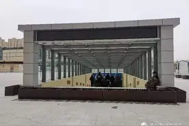 朝阳路公共停车场试运营图片