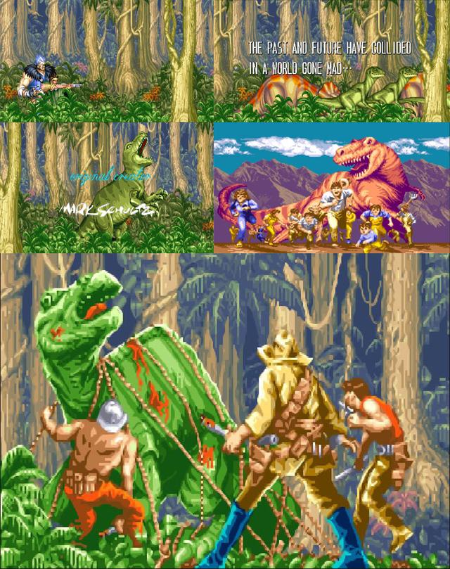 街机《恐龙快打》一直没搞懂的游戏剧情，翻译过来后发现恐怖真相