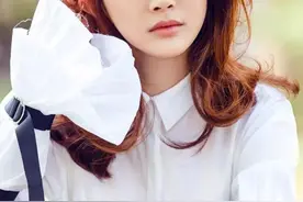 冰清玉洁，精致清新靓丽的陈冰图片