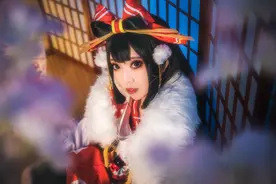 「美图」每天推荐一名coser【cos正片】决战平安京平安庆典·雪女图片