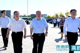 山西省发改委领导调研山西大学东山校区图片