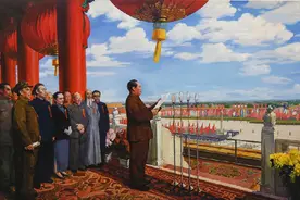 开国大典细节披露：如遇空袭，领导人去门洞里躲避，战机空中拦截图片