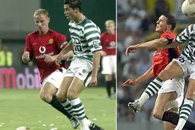 初出茅庐的C罗有多强？竟能让曼联球星累得吸氧图片