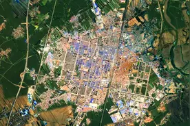 吉林省一个县级市，地处长春哈尔滨之间，建成区约30平方公里图片