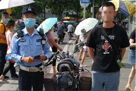 摩托车冲禁令？严查丨广州交通秩序大整治图片