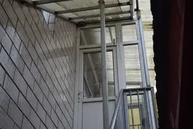 成群马蜂筑巢南邵居民楼“嗡嗡”，消防员将其“围剿”图片