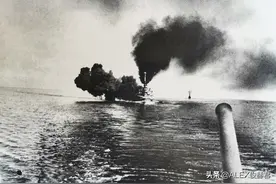 硬抗22发战列舰穿甲弹，两次海战都被废掉主炮塔的战列巡洋舰图片