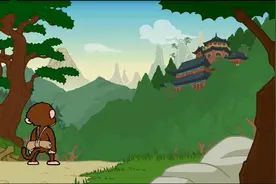 动画英文版《西游记》：看方丈如何教化孙悟空？图片