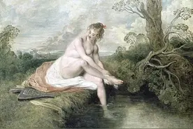 名画赏析：出浴的戴安娜图片