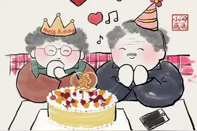 小闲画画：狗狗对未来充满期待图片