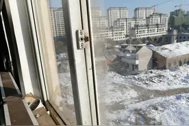 小雪过后，红装素裹，分外妖娆图片