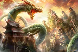 龙的原型可能已找到，发现大型爬行类头骨，头上长角、口中利齿图片