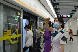 一脉驰骋贯南北 三线轨交绘纵横！2号线运营，石家庄地铁“环线换乘圈”勾勒成型图片