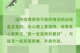“瓶颈期”训练成绩上不去怎么办？听听专家怎么说图片