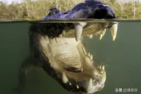 怎样破解鳄鱼的必杀绝技——“死亡翻滚”？图片