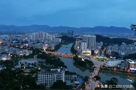 六峰山为高，钦江水西游，灵山县建设灵山秀水魅荔城图片