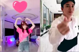 贾乃亮李小璐同时发视频，穿同款衣服对屏示爱，是要复合了？图片