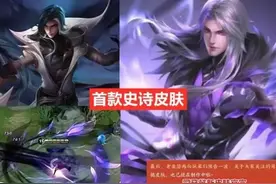 司马懿皮肤官宣，一款紫色，一款金色，你更喜欢哪一款图片