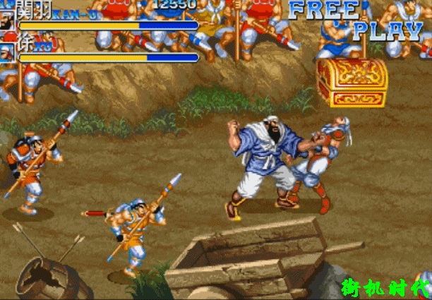 街机《三国志》原版自带“里关模式”，鲜为人知的隐藏必杀和连段