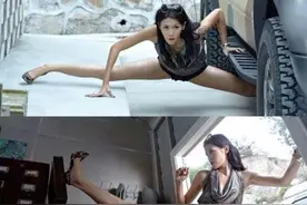 运动员变演员，出道就出演成龙作品的张蓝心，成功转型为功夫女郎图片