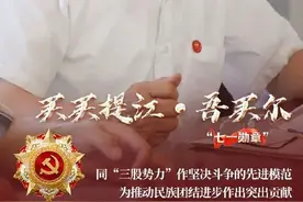 “七一勋章”获得者买买提江·吾买尔：我愿意继续服务群众图片