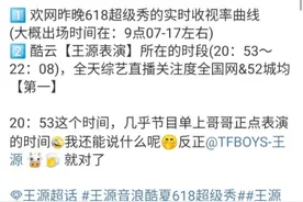 王源，出国留学一年，回来仍是顶流且是收视率保障？图片