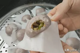 广东茶楼12元3个的芋头包，教你在家做便宜好吃，连吃5个还想吃图片
