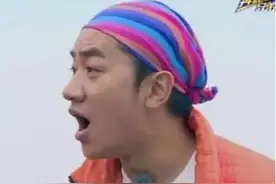 王祖蓝在跑男一直戴头巾，别的节目却从来不带，原因为何？图片