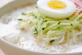 豆浆做的冷面？会好吃吗？图片