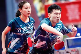 大爆冷！国乒黑马组合击败3位世界冠军，勇夺全运会混双铜牌图片