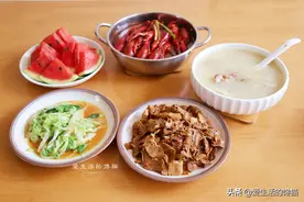 南宁一家3口的晚餐，走红朋友圈，网友：隔着屏幕都能闻到香气图片