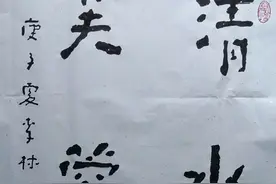 老陕李林书法——《清水芙蓉》《近荷心香》和摄影《荷》图片