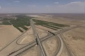 助力北疆发展！京新高速梧木段最后500公里贯通图片