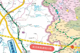 重磅：南玉珠高速陆川段、北流段走向线路图曝光图片