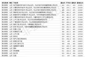 山东二本大学 菏泽学院2020年山东省各专业录取分数线图片