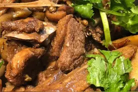 湖北经典美食：肉鸭焖藕，比啤酒鸭好吃多了图片