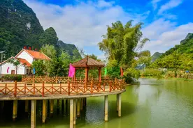 南宁隐藏一个长寿县，百岁老人超过七十位，这座乡村的山水好迷人图片