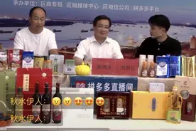 武汉新洲区区长、副区长做客拼多多直播间为网友砍价，46万网友围观拼单图片