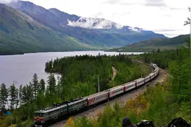 俄罗斯开工修建贝阿铁路第二支线图片