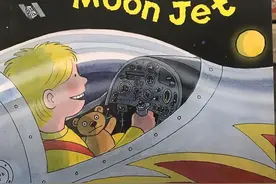 有声阅读/牛津树拼读四阶TheMoon Jet登月喷气式飞机图片