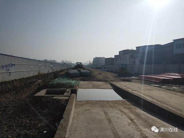 投资2400多万！潢川县二环路建设最新进展，现场实拍来咯