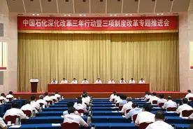 动真格！中国石化集团公司推进深化改革三年行动图片