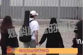 39岁谢娜与张杰同现身机场，疑为出国生子，巨肚下垂明显似临产图片