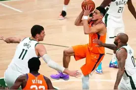 拒不认输！总决赛G6太阳抢开局，压节奏！字母哥想夺冠没那么容易图片