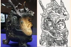 民国时期湖南出土“恐怖之王”青铜器，因为太丑被转卖至国外图片